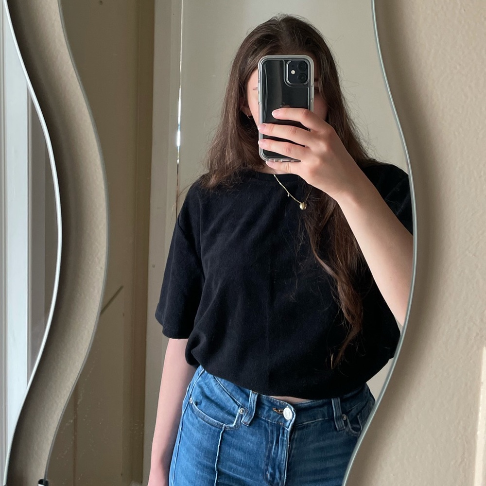 Instant Classic textured t-shirt